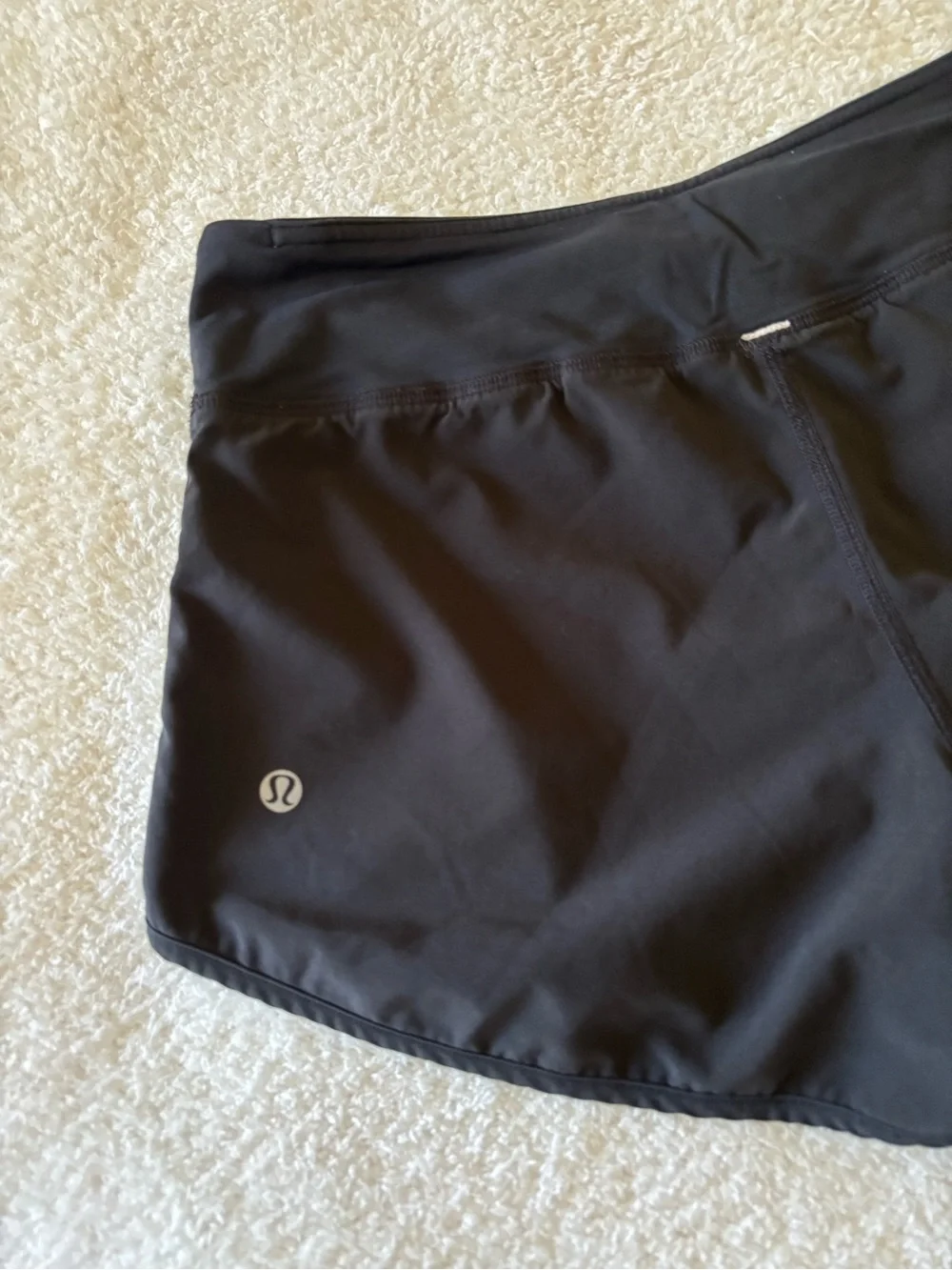 Lululemon Women's Black Athletic Shorts
